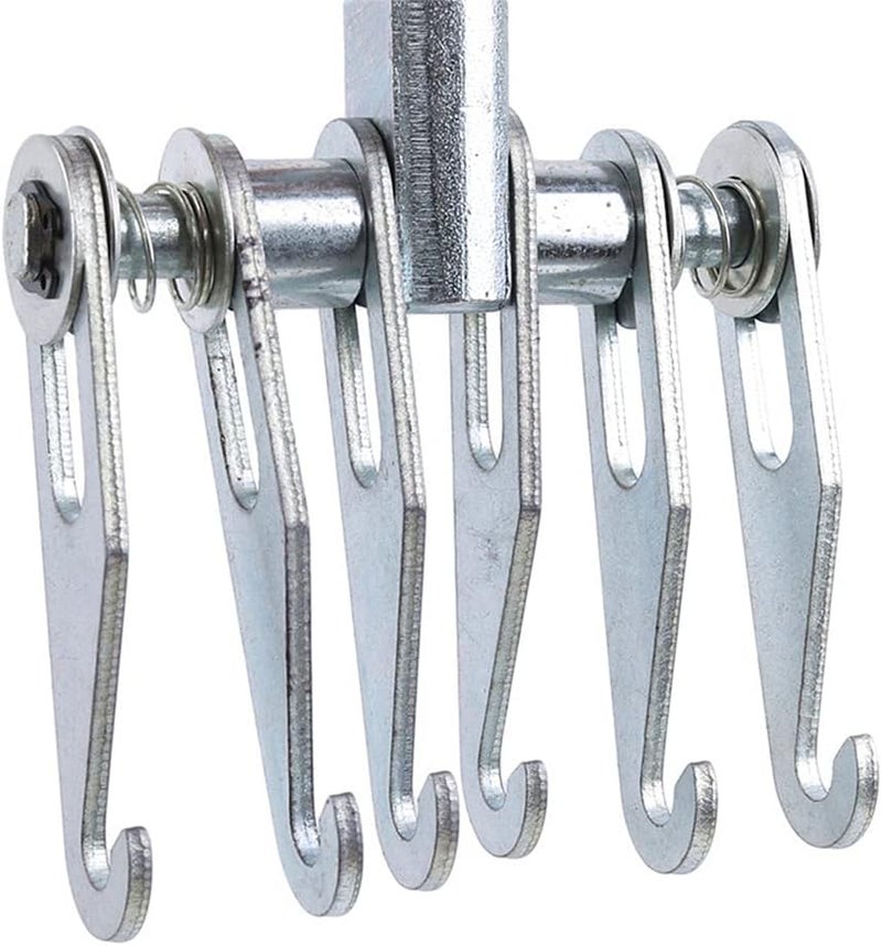 HiYi 6 Finger Metal Claw Dent Puller Tool, Heavy Duty 6-Claw Hook Auto Body Dent Repair Puller Adjustable M16 Thread Pulling Claw Paw for Slide Hammer Attachment Car Sheet Metal Repair - Image 5